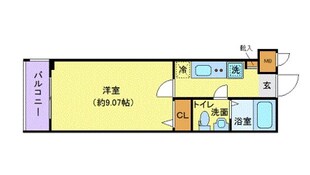 プレール・ドゥーク東中野の物件間取画像